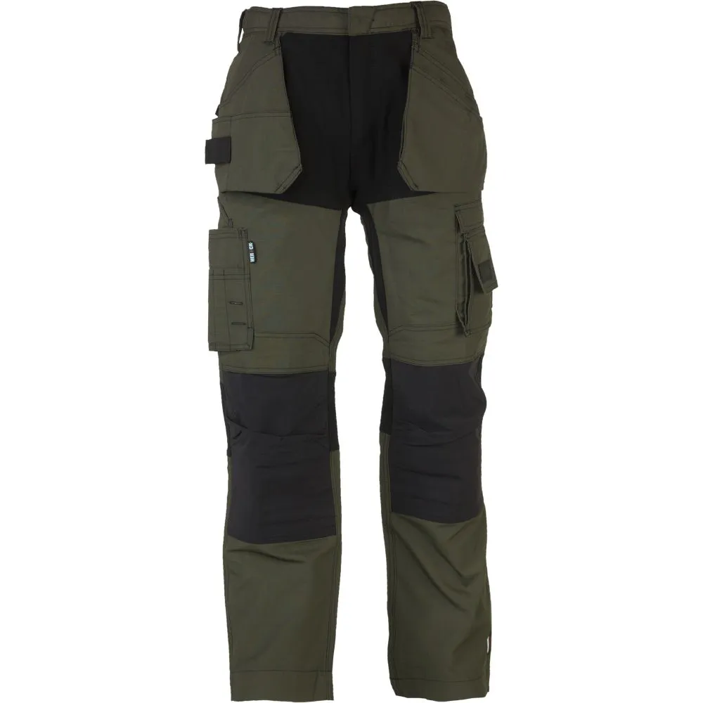 Herock Spector, pantalón elástico, verde (cintura 41