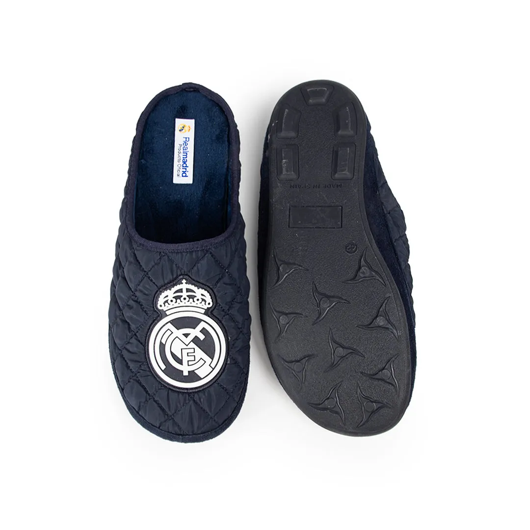 Zapatillas de casa Real Madrid Temporada 2024-2025 Acolchadas Rombos
